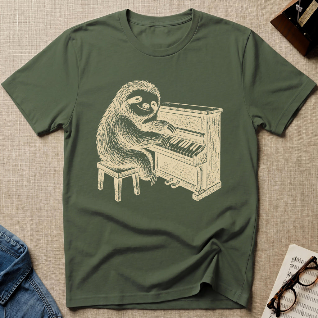Sloth Style-dark T-Shirt