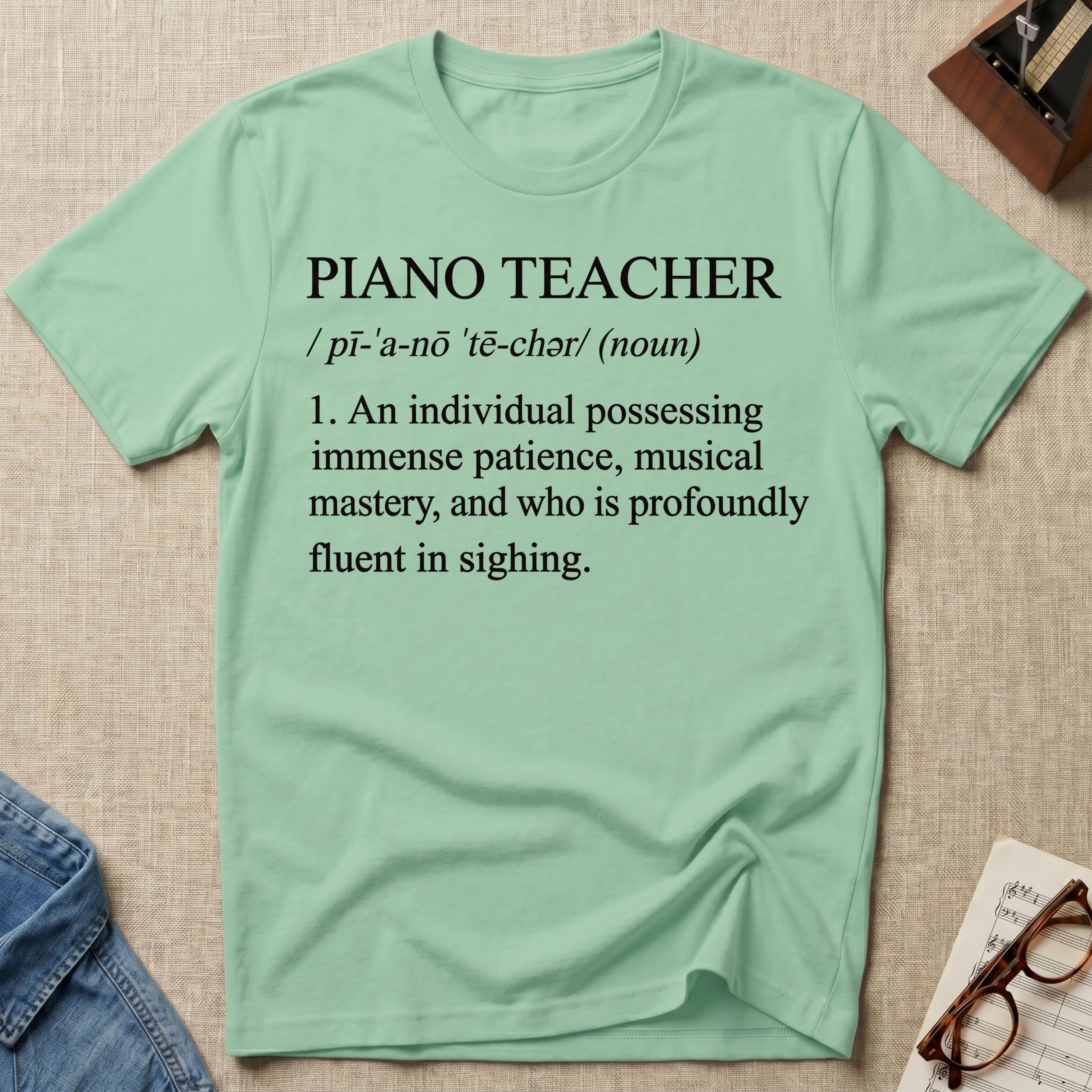 Piano Teacher Definition T-Shirt