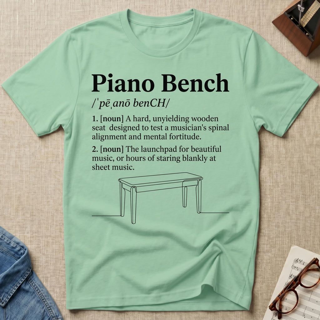 Piano Bench Defined T-Shirt