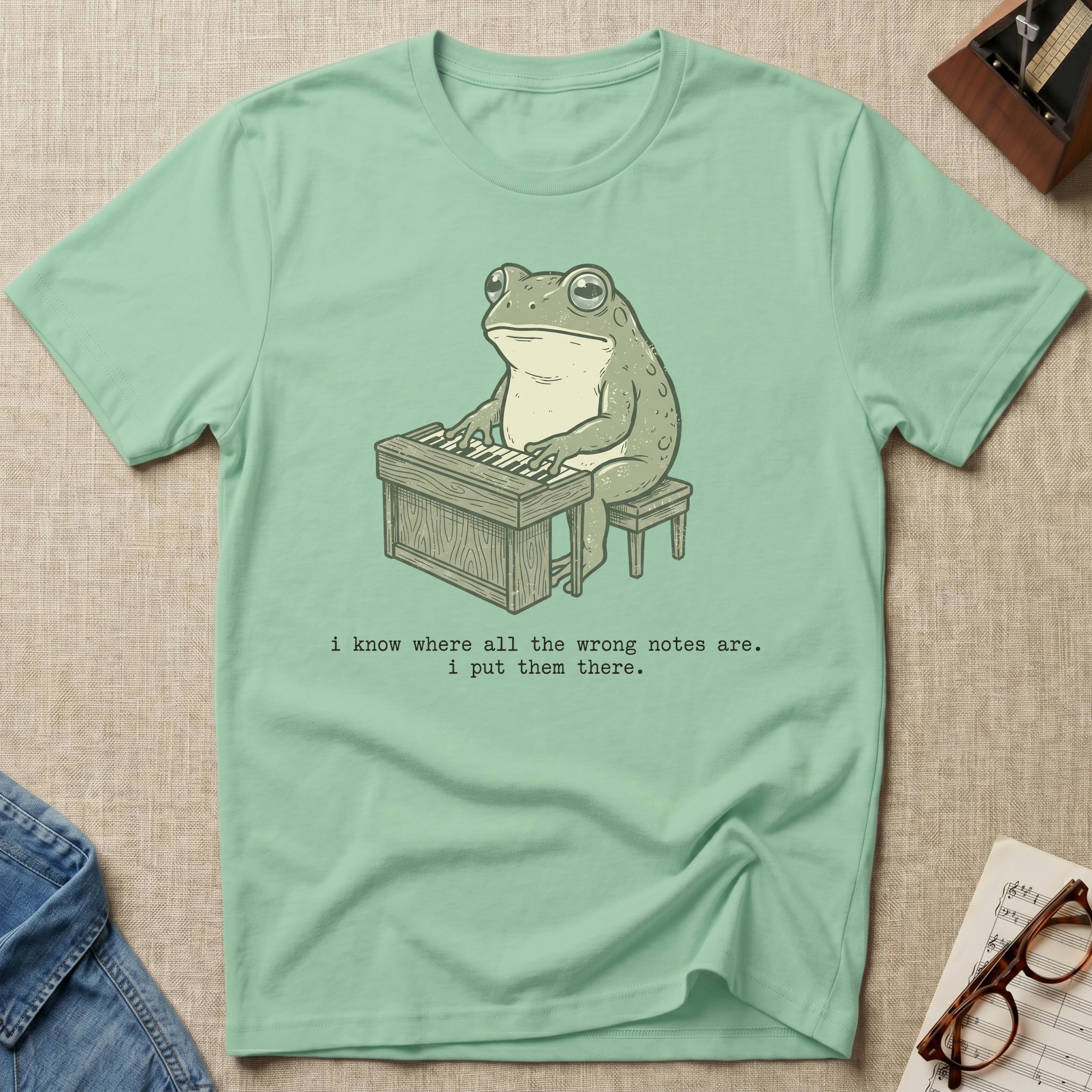 "Frog-Wrong Notes" T-Shirt
