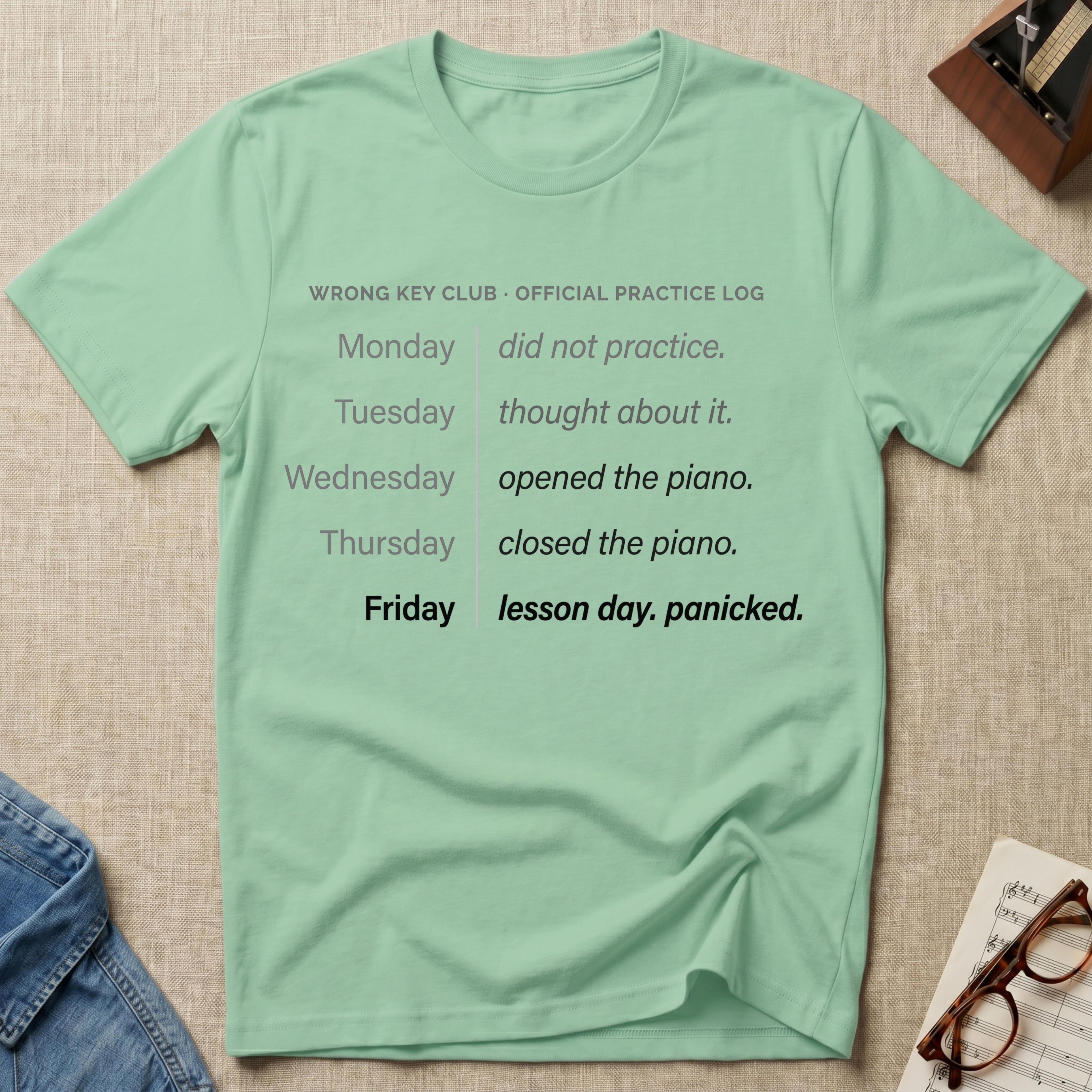 Official Practice Log T-Shirt