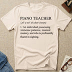 Piano Teacher Definition T-Shirt