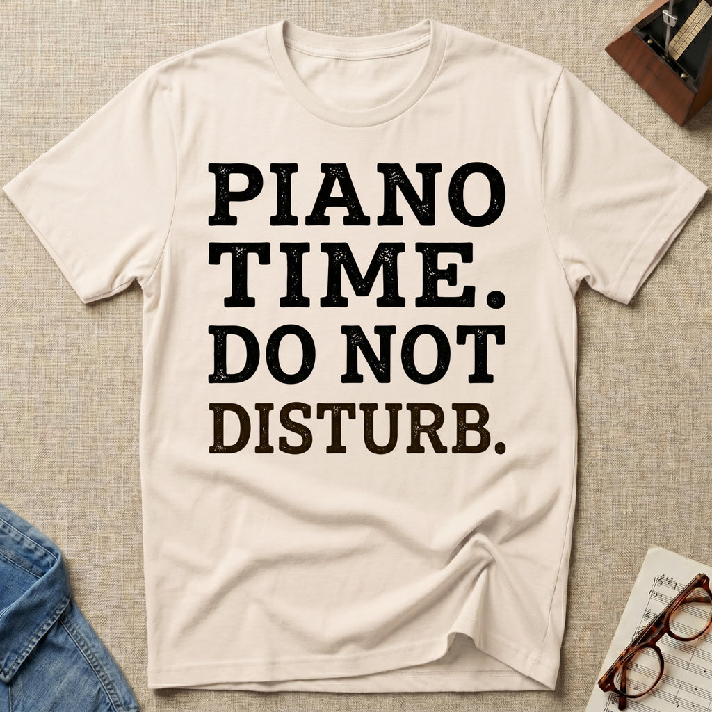 Piano Time. Do Not Disturb T-Shirt