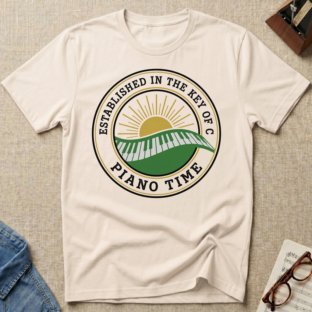 Piano Time Key of C T-Shirt