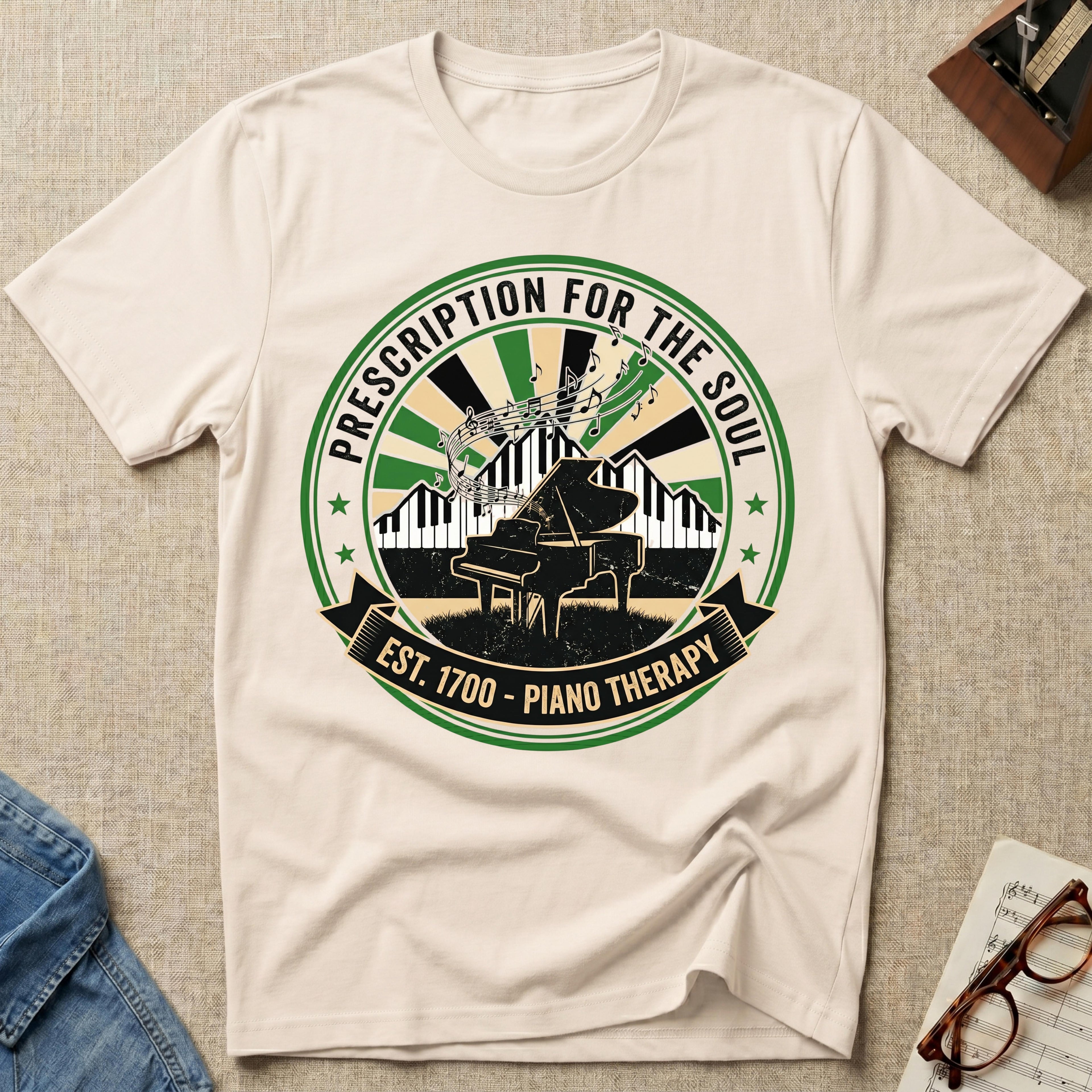 Piano Therapy Prescription T-Shirt