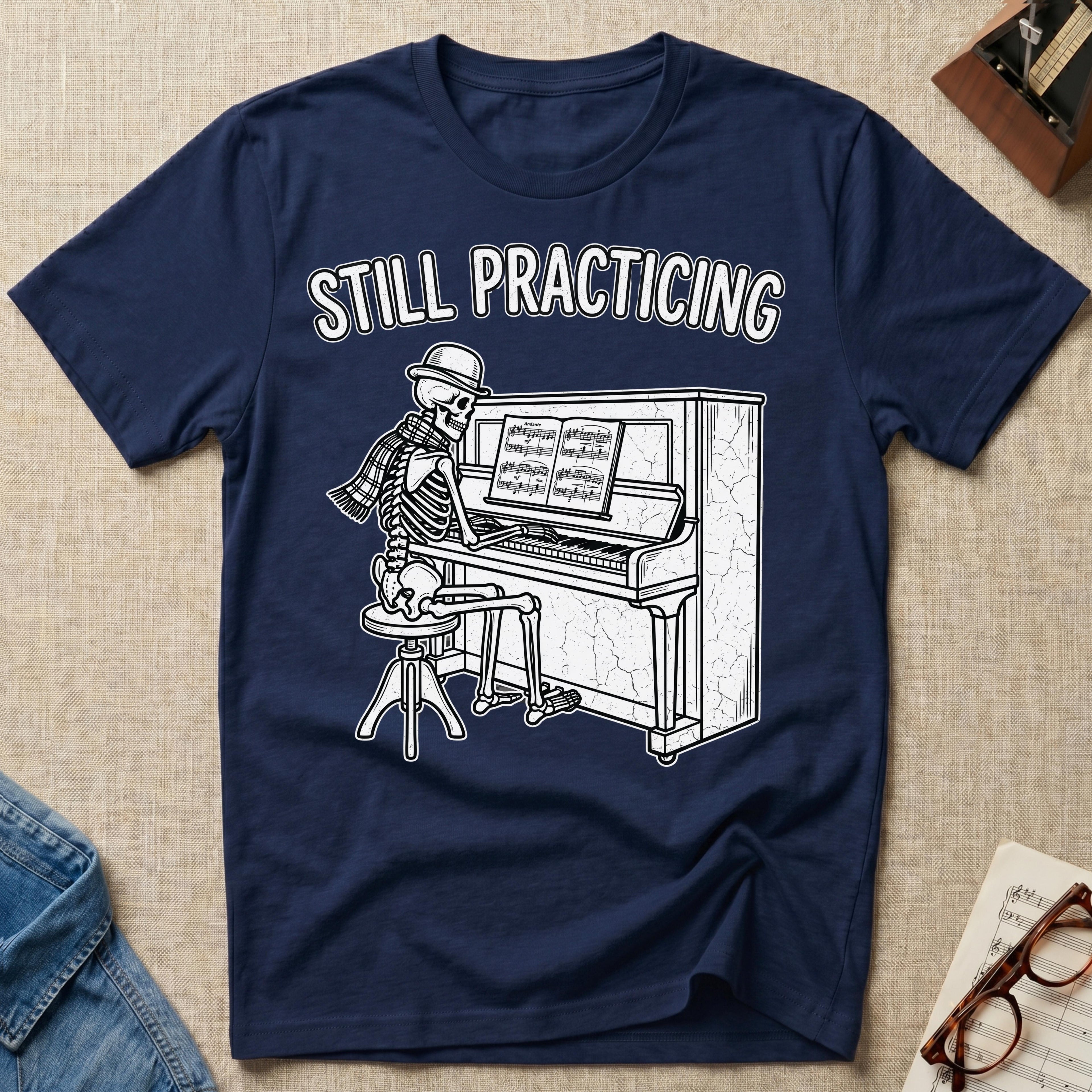 Stylish Skeleton: Still Practicing T-Shirt