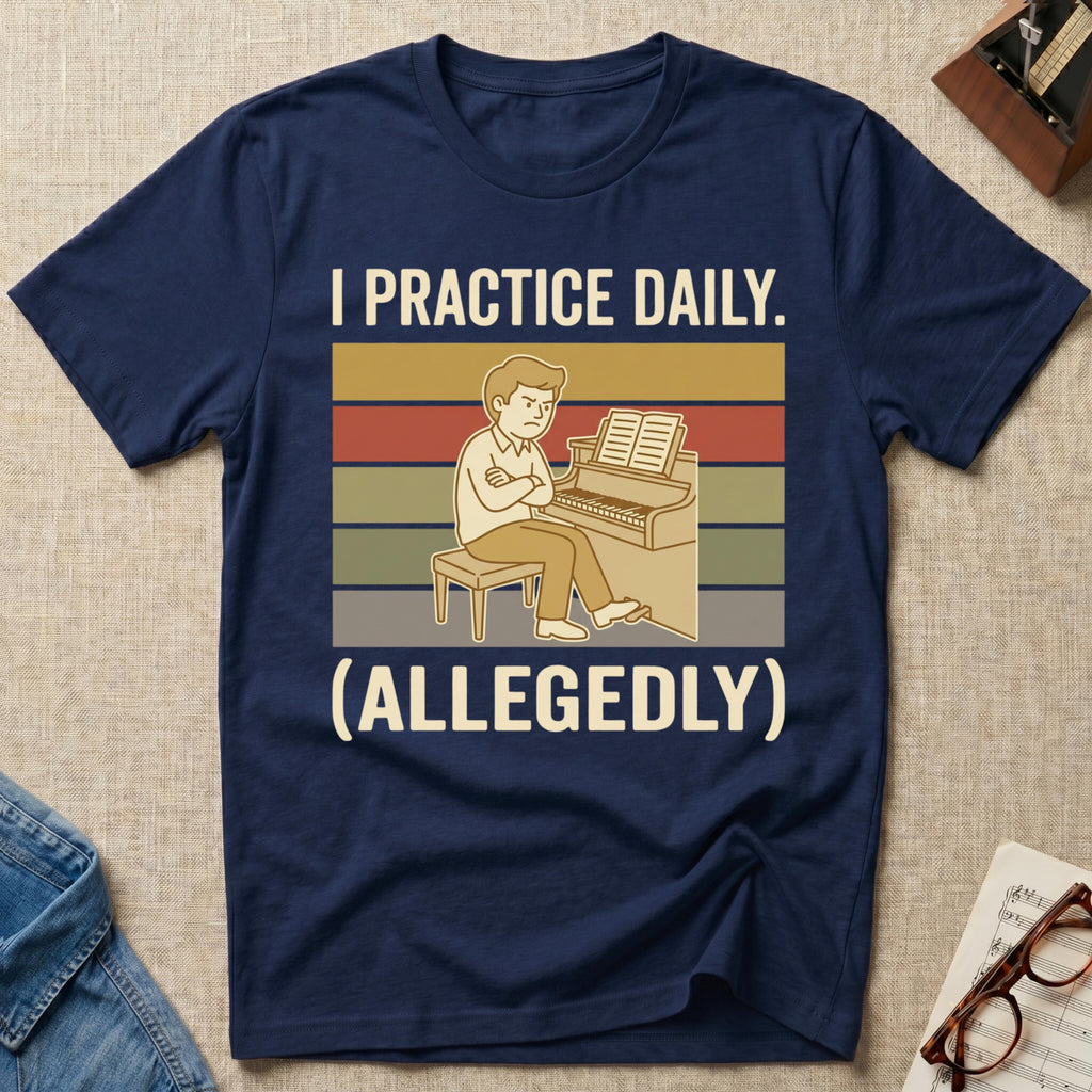 I Practice Daily (Allegedly) T-Shirt