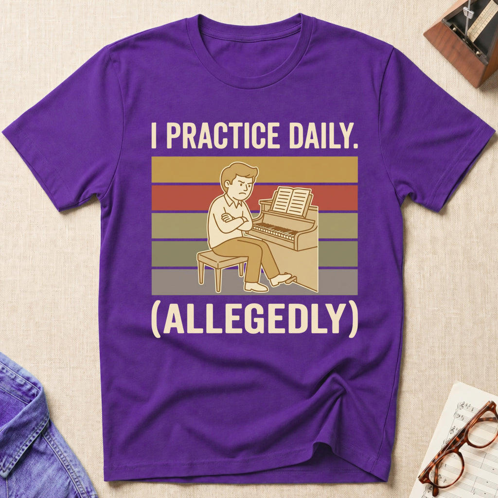 I Practice Daily (Allegedly) T-Shirt