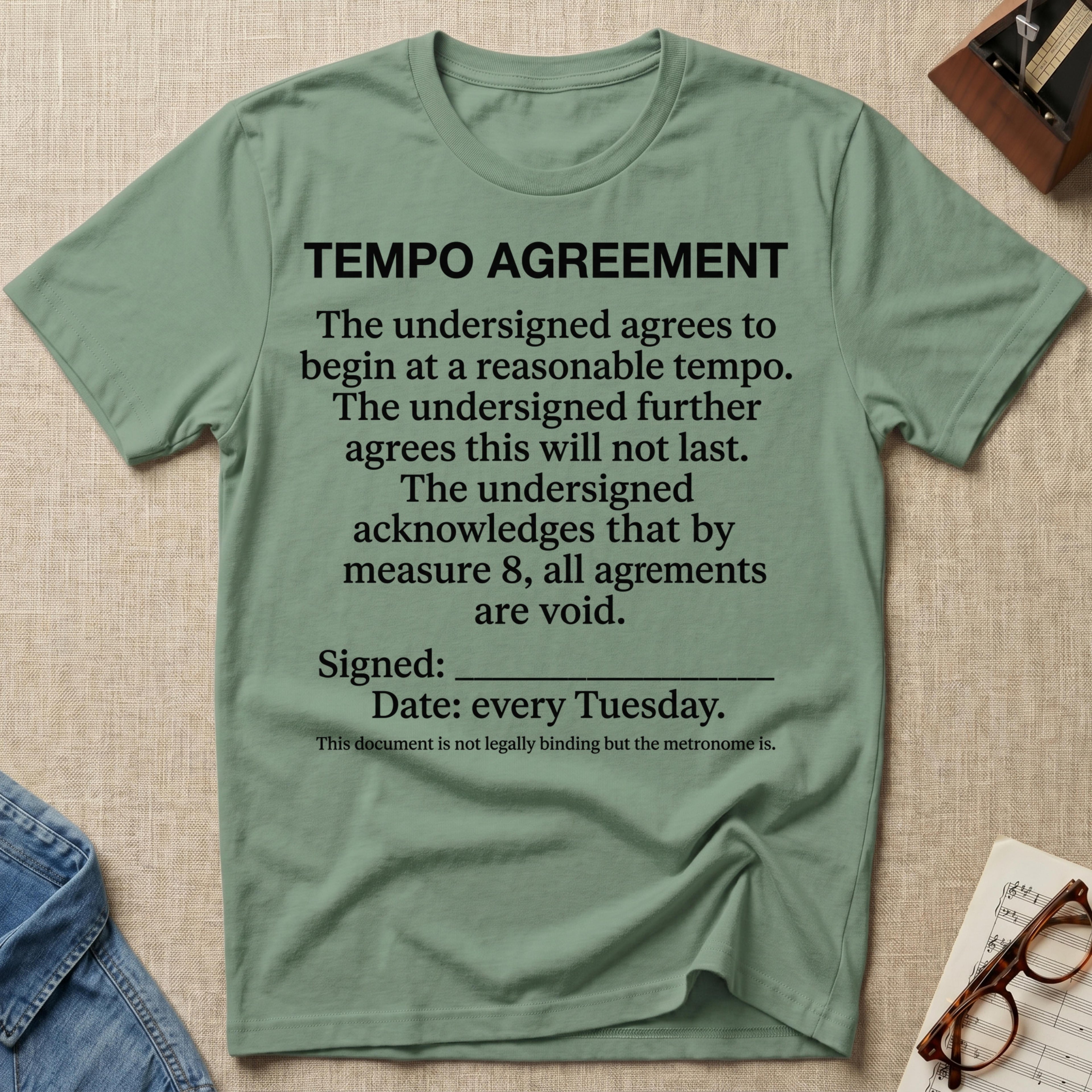 Tempo Agreement T-Shirt