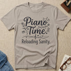 Piano Time. Reloading Sanity T-Shirt