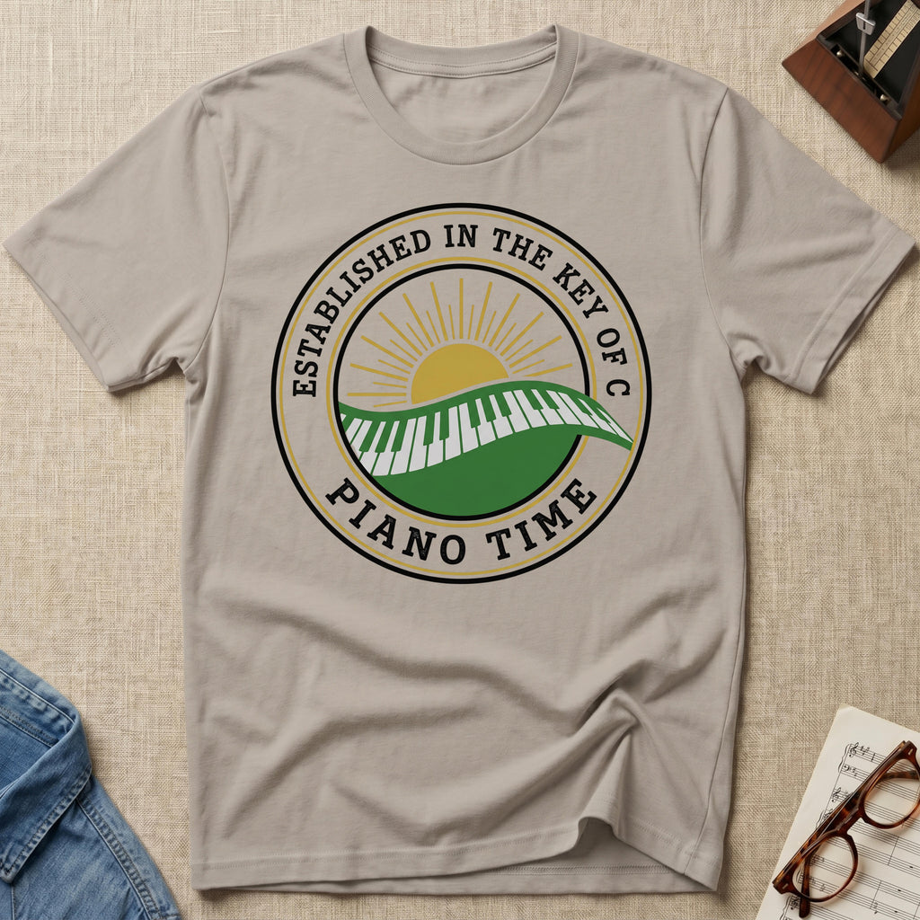 Piano Time Key of C T-Shirt