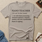 Piano Teacher Definition T-Shirt