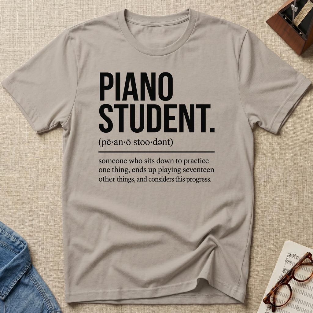 Piano Student Definition T-Shirt