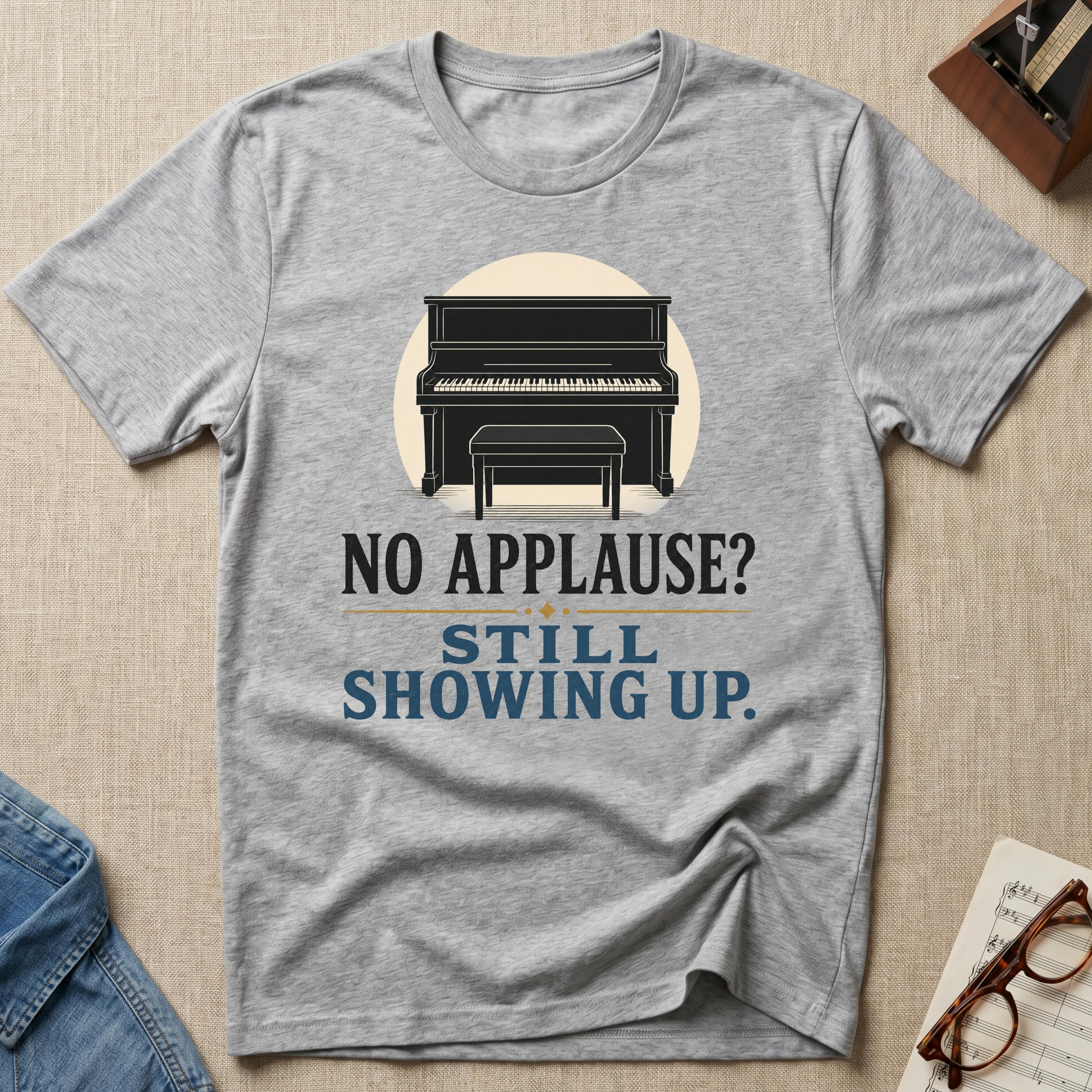 No Applause? Still Showing Up T-Shirt