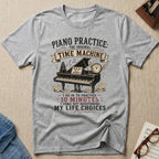 Piano Practice Time Machine T-Shirt