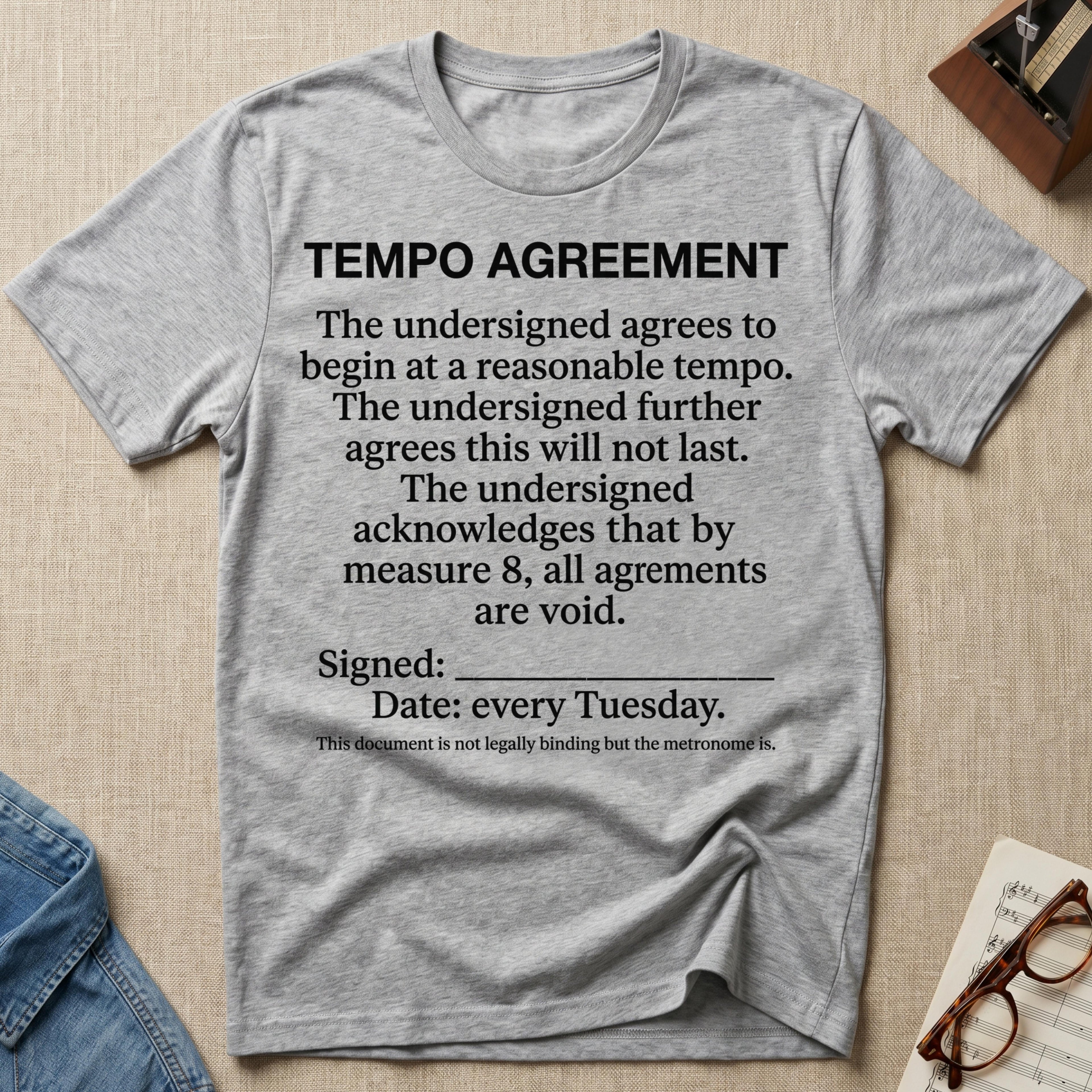 Tempo Agreement T-Shirt