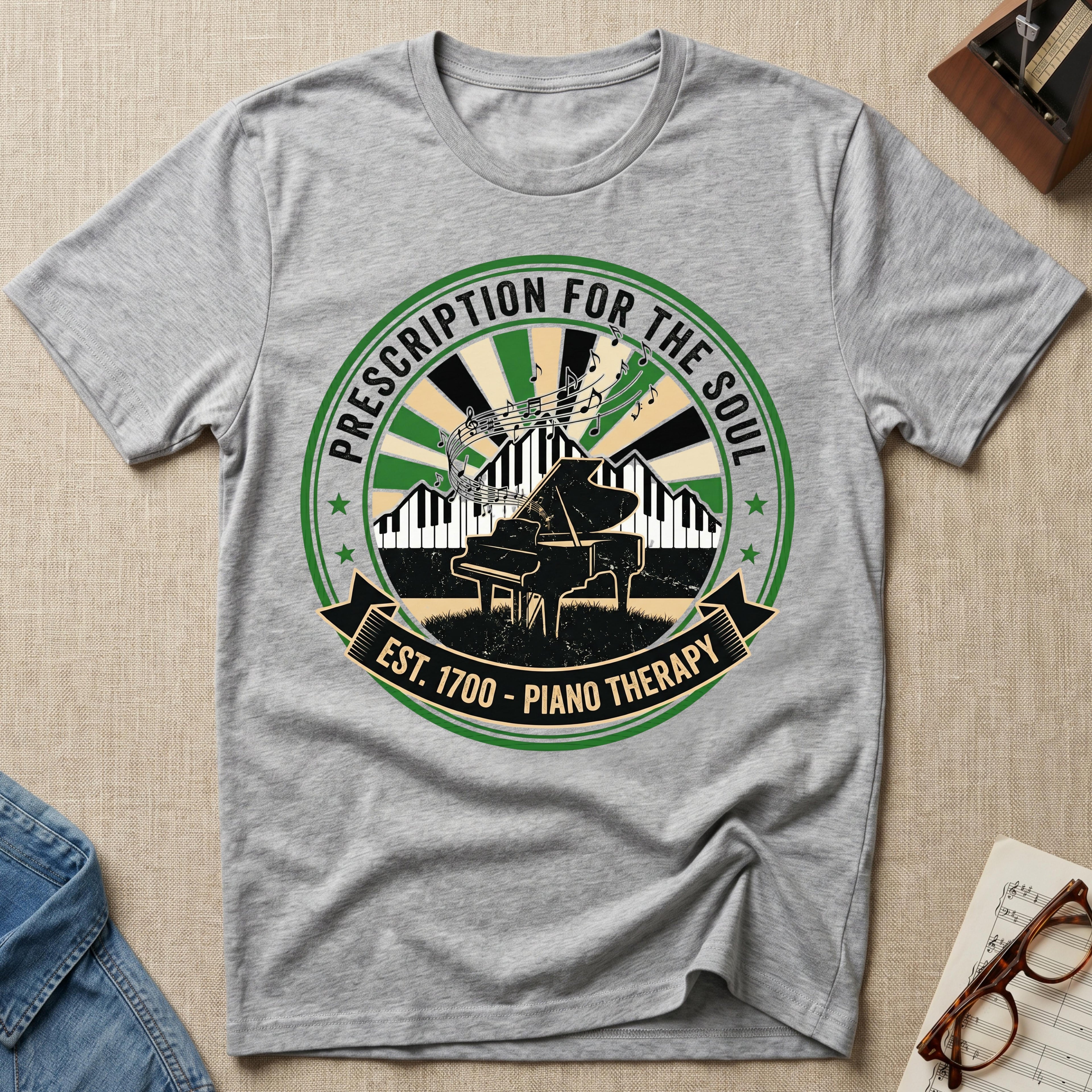 Piano Therapy Prescription T-Shirt