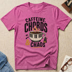 Caffeine, Chords & Chaos T-Shirt