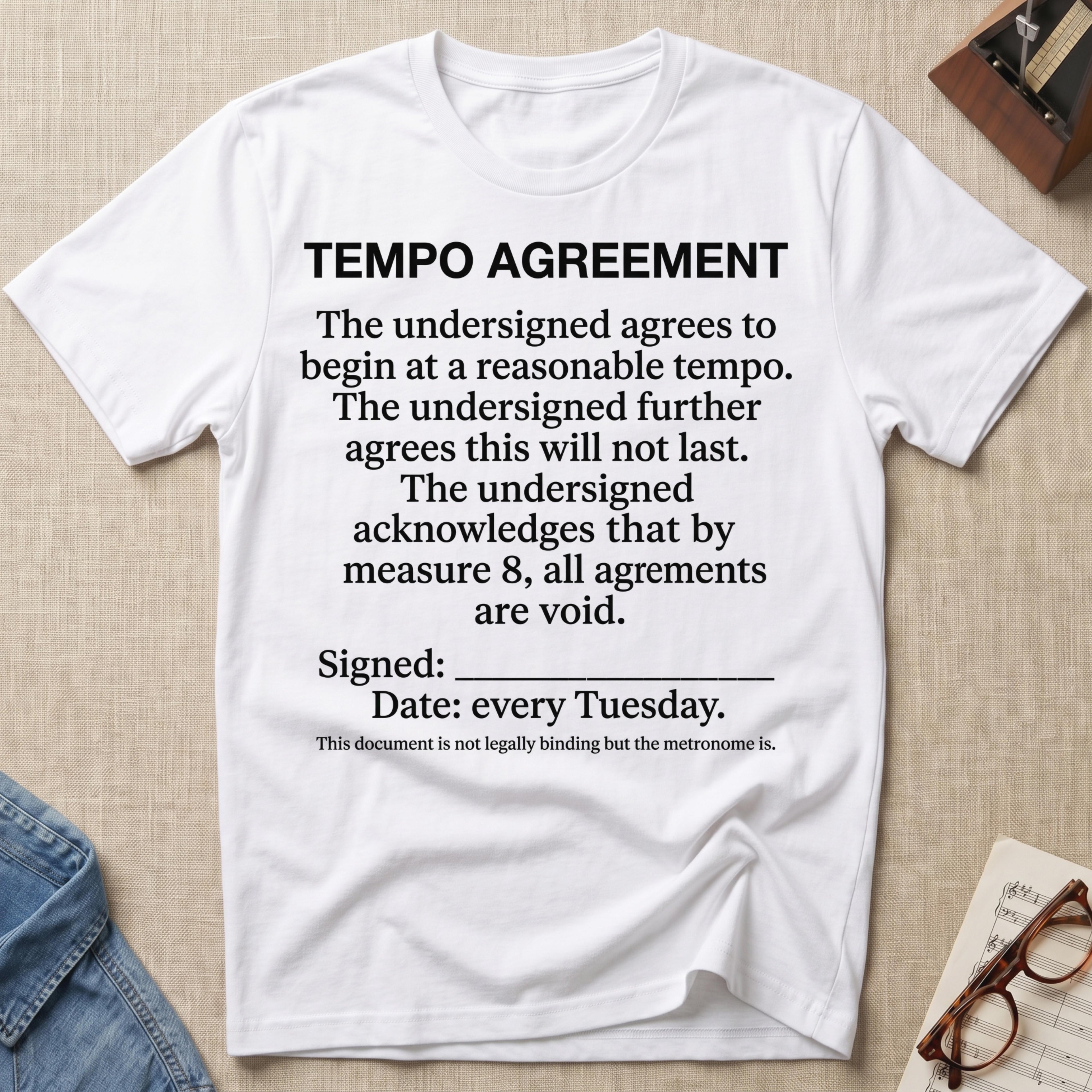 Tempo Agreement T-Shirt