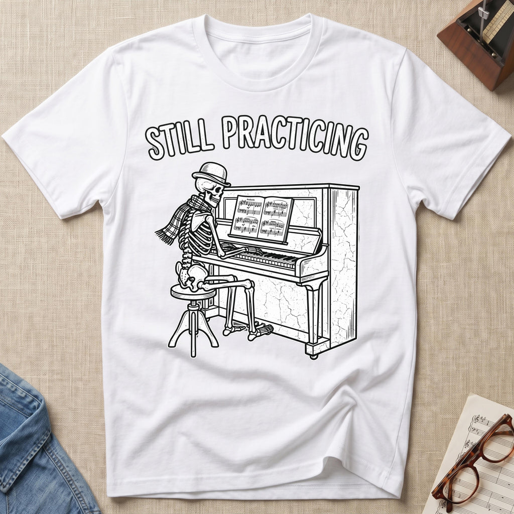 Stylish Skeleton: Still Practicing T-Shirt