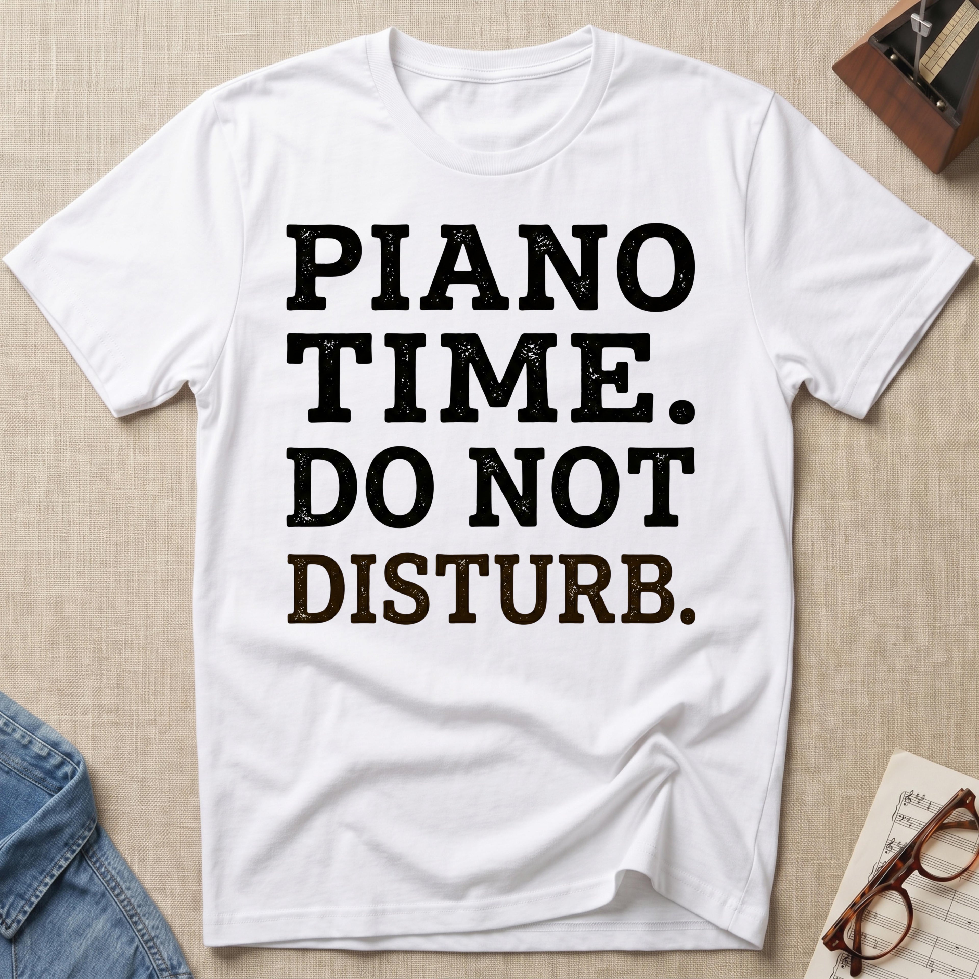 Piano Time. Do Not Disturb T-Shirt