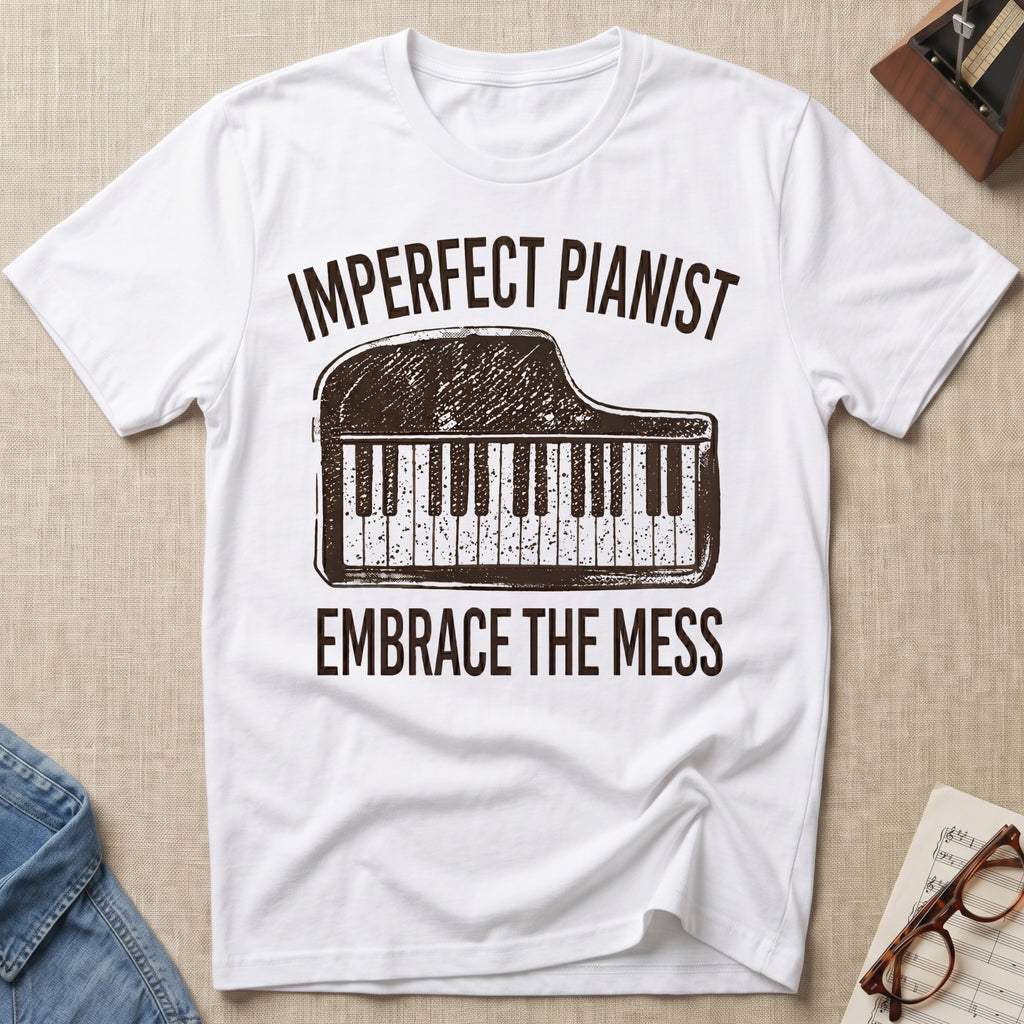Imperfect Pianist. Embrace The Mess T-Shirt