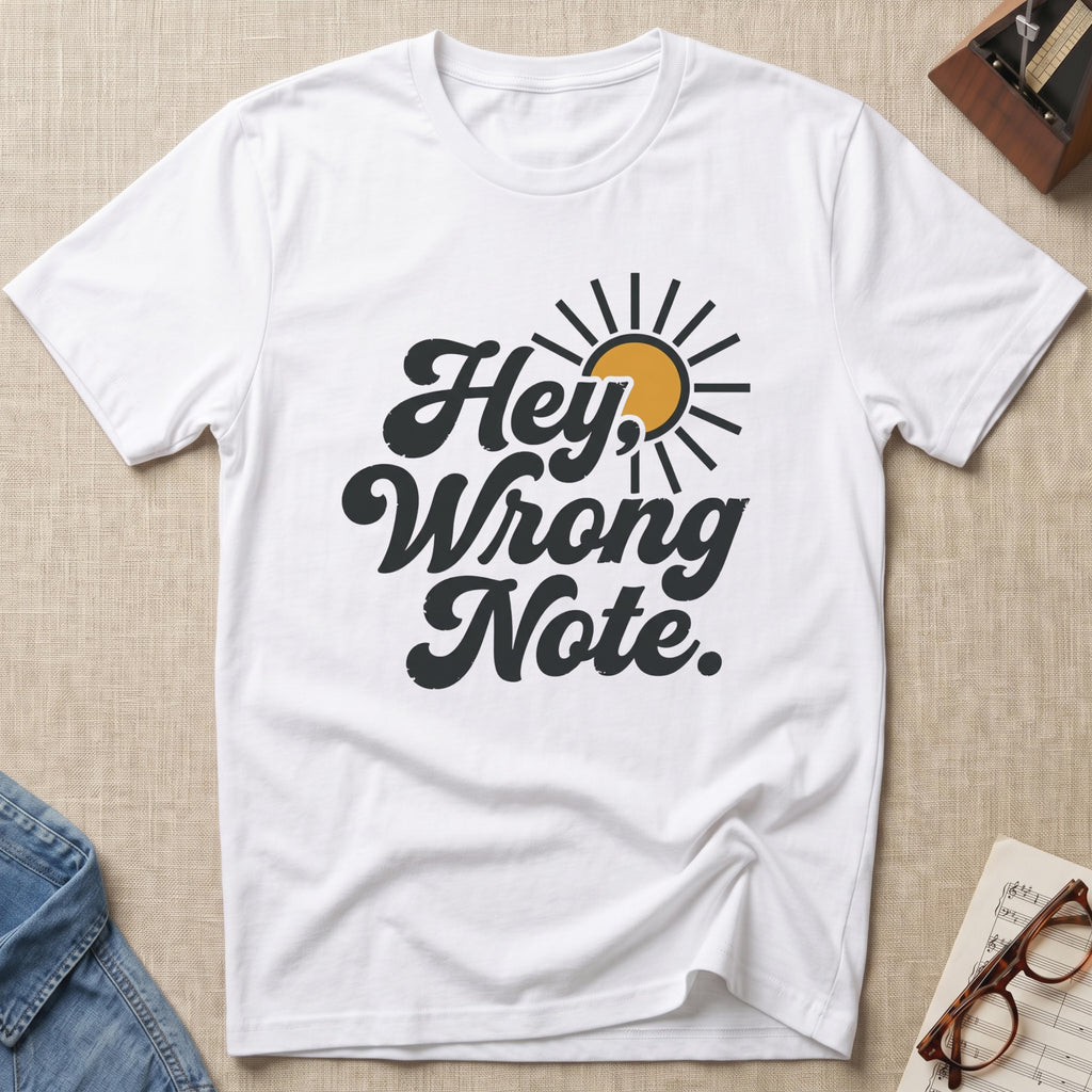 Hey, Wrong Note. T-Shirt