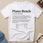 Piano Bench Defined T-Shirt