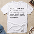 Piano Teacher Definition T-Shirt